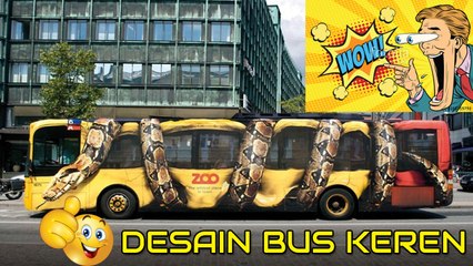 Kumpulan Desain Bus Keren Bikin Mata Melongo