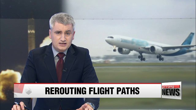 Airlines change their flight routes to ensure safety from N. Korea's missiles