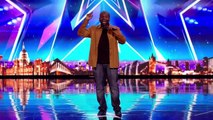 HILARIOUS Comedian Daliso Chaponda WINS GOLDEN BUZZER! _ Britain's Got Talent 2017-FuIlKqUZWsU