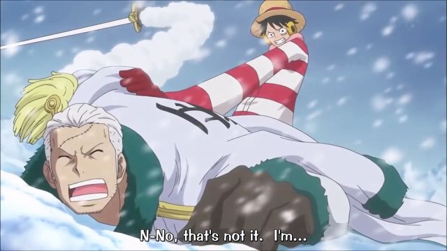 Vice Admiral Smoker VS Luffy - One Piece SUB ( Punk Hazard # 33)-SGN1mU9QkqU