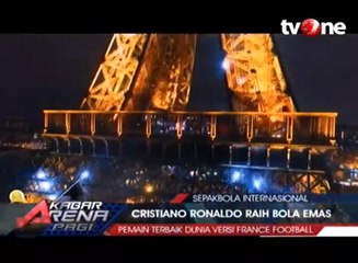 Ronaldo Raih Gelar Ballon d'Or 2017