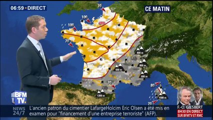 Beaucoup de pluie et de la neige à venir ce week-end