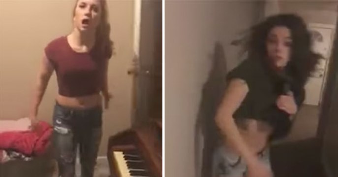 Savage Dude Hides His Side Chick In The Dryer When The Main Chick Shows Up