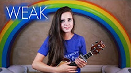 WEAK - AJR (Official Music Video Cover) Tiffany Alvord - LIVE