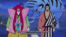 Kinemon And Kanjuro Arrives 'The Samurai Are Here' - One Piece 766 SUB ENG [HD]-BboOo_iLrsU