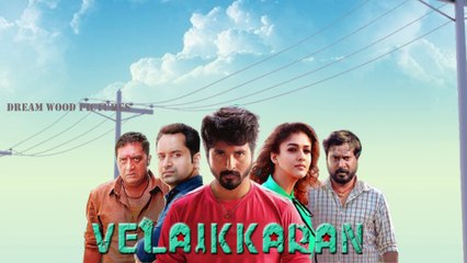 Velaikkaran Motion Poster shivakarthikeyan fahadh faasil nayanthara sneha