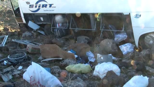 Diyarbakır-Şanlıurfa Yolunda Yolcu Otobüsü Şarampole Devrildi