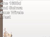 iBox Bee2 Pro RF Wireless optische 1600dpi Rechte Hand Schwarz Gelb  Maus Wireless RF