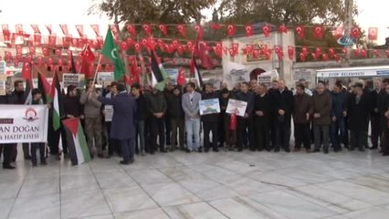 Eyüp Sultan'da ABD'nin Kudüs Kararına Tepki