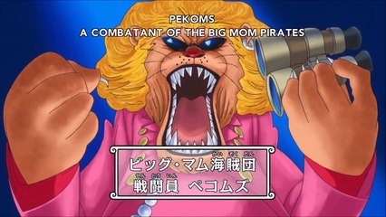 StrawHat Pirates (Sanji) Vs Big Mom Pirates - One Piece 756 ENG SUB-XTz7iyFfeJg