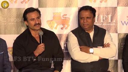 Launching Pc Of T20 Mumbai League In Presence Of Saif Ali Khan