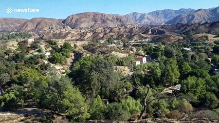 Scorched earth: Resident reveals Creek Fire destruction