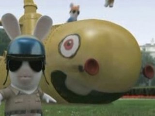 Lapins crétins - maison blanche usa