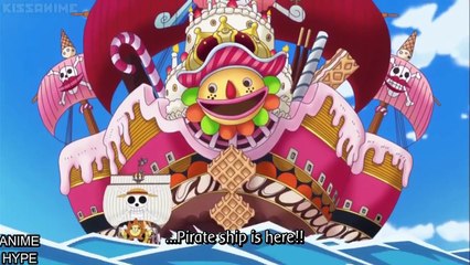 Big Mom Crew Vs. Straw Hat Crew! - One Piece 756 Eng Sub HD-k14HOjPZyFU