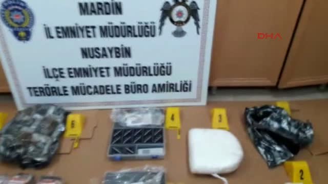 Mardin Nusaybin'de Sokakta Poşet İçinde Patlayıcı Bulundu