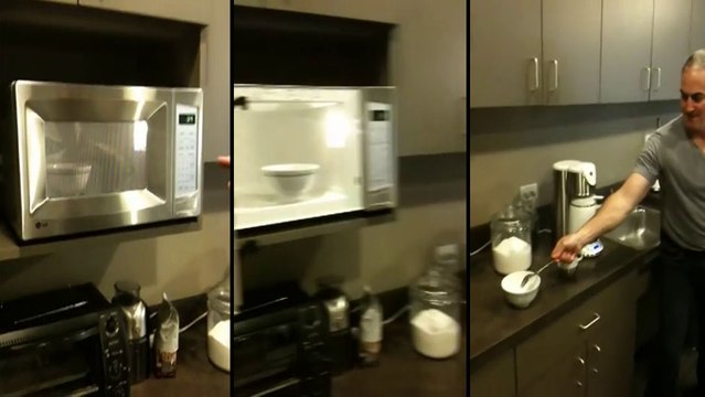 Voilà ce qu'il se passe si vous mettez un oeuf dur au micro-ondes