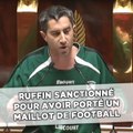 François Ruffin porte un maillot de foot et écope d'une santion