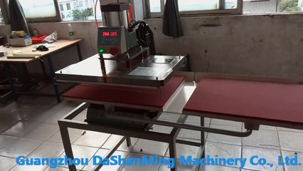 Operate automatic heat transfer printing machine