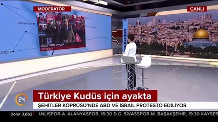 Türkiye Kudüs için ayakta