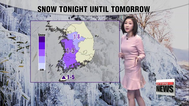 Freezing cold weather continues, temperature recovers on Sunday _ 120817