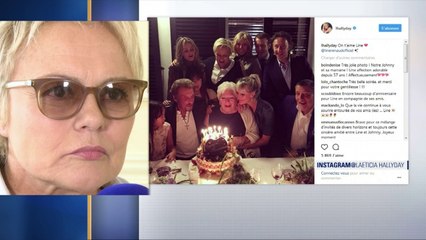 "Je l'ai vue se battre." Muriel Robin rend aussi hommage à Laeticia Hallyday