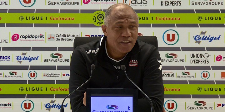 Le point presse d'Antoine Kombouaré avant Guingamp-Dijon