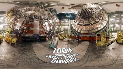 Step inside the Large Hadron Collider (360 video) - BBC News