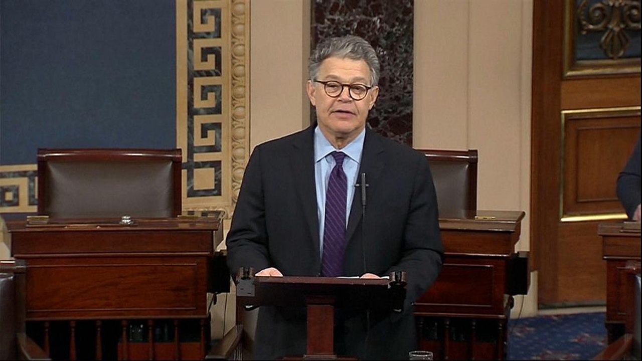 See Franken's resignation speech