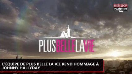 Johnny Hallyday mort : L’équipe de Plus Belle La Vie lui rend hommage sur France 3 (vidéo)