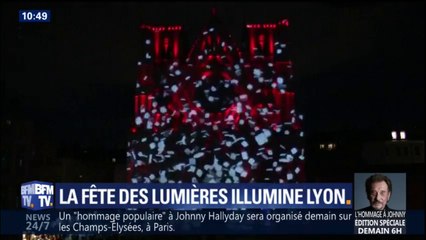 "Ambiance familiale", "ça fait du bien", "c'est convivial"... la fête des Lumières est lancée à Lyon