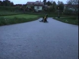 Session longboard de Steve