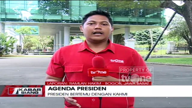 Presiden Bertemu Dengan KAHMI Membahas Kebijakan Presiden Trump