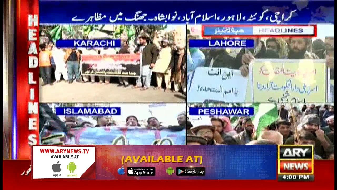 Headlines 1600 8th December 2017