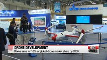 S. Korea aims to be in world's top 3 in drone sector by 2030