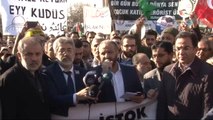 Konak Meydanı'nda Kudüs Protestosu