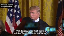 Donald Trump hosts Hanukkah reception at the White House