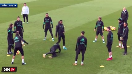 Quand CR7 assomme Marcelo !