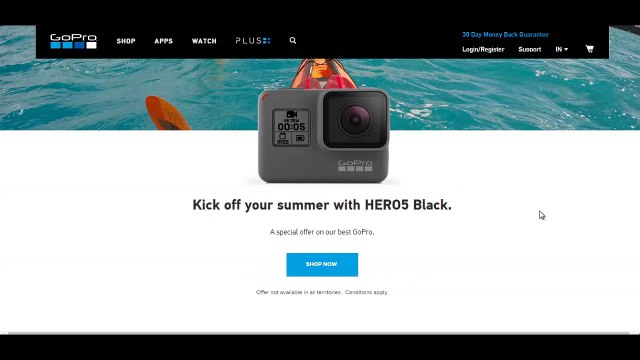 A special summer offer on our best GoPro HERO5 Black