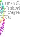 Navitech lila harte Schutzhülle für die AllNew Fire 7 Tablet with Alexa 7 Display 8 GB