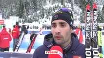Biathlon - CM (H) : Fourcade «Tombé sur meilleur que moi»