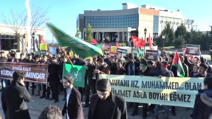 Koü Öğrencilerinden ABD Başkanı Trump'ın Kudüs Açıklamasına Tepki