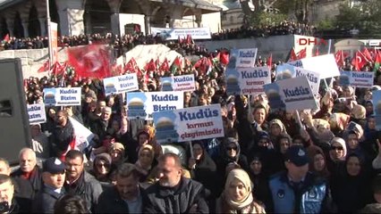 Üsküdar'da "Kudüs" Protestosu