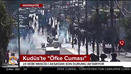 Kudüs'te "Öfke Cuması"