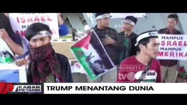 Unjuk Rasa Terjadi Di Sejumlah Wilayah Indonesia Mengecam Tindakan Trump