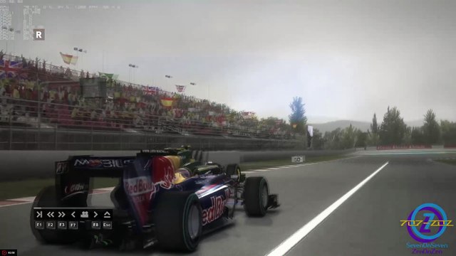 F1 2010 - Career S1R05 Spain Catalunya Race replay Full HD 60fps