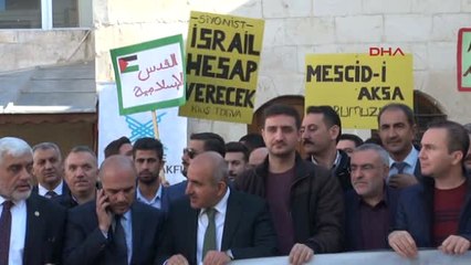 Kilis'te 'Kudüs' Protestosu