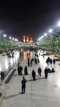 Night of 1st Rabi ul Awal 1439 | Flags Changed to Red and Lights Changed to Green in Shrines.