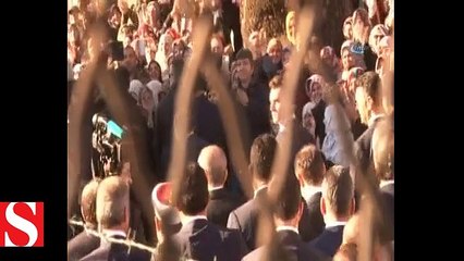 Gümülcine'de Cumhurbaşkanı Erdoğan'a sevgi seli