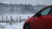 Commuters battle snow on Northern Ireland's Glenshane Pass