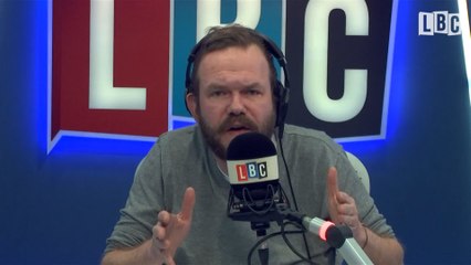 James Challenges Caller Over 'Racist' Comments